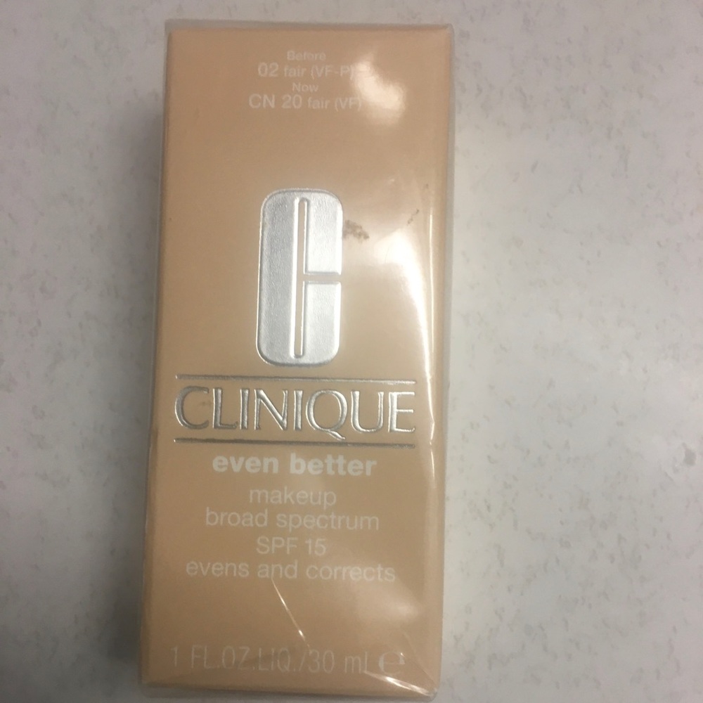 NIB Clinique even better foundation fair